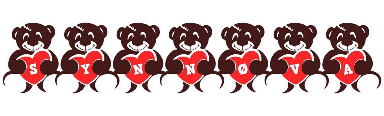 Synnøva bear logo
