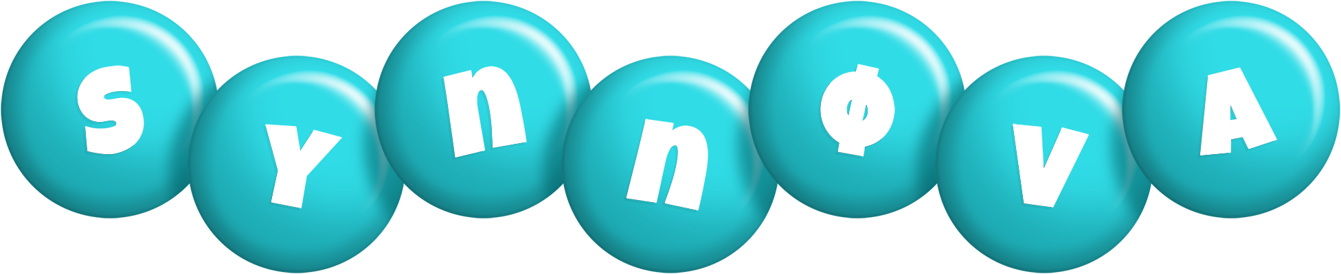 Synnøva candy-azur logo