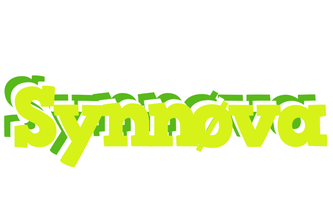 Synnøva citrus logo