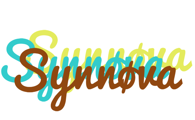 Synnøva cupcake logo