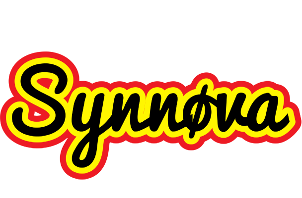 Synnøva flaming logo