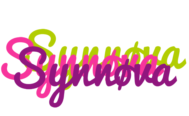 Synnøva flowers logo