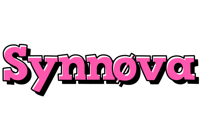 Synnøva girlish logo
