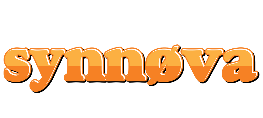 Synnøva orange logo