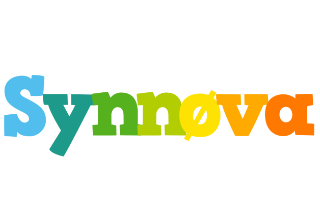 Synnøva rainbows logo