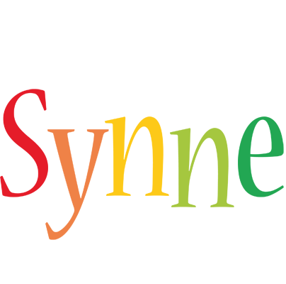 Synne birthday logo