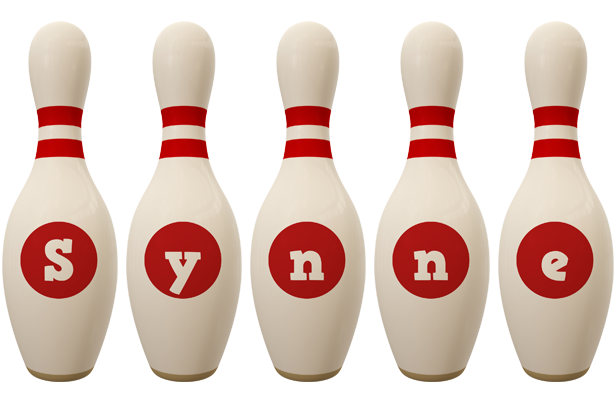 Synne bowling-pin logo