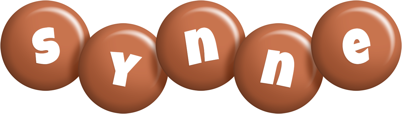 Synne candy-brown logo