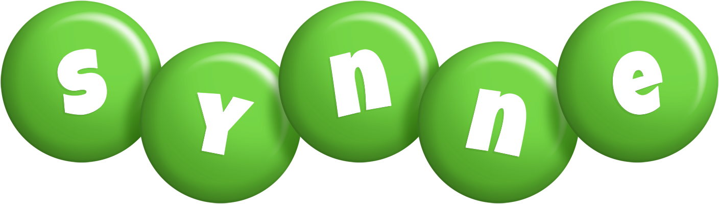 Synne candy-green logo