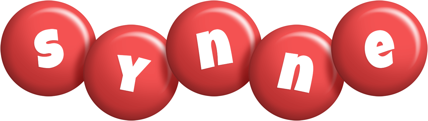 Synne candy-red logo