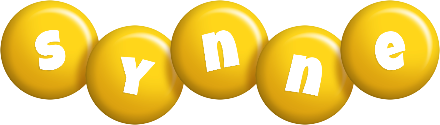 Synne candy-yellow logo