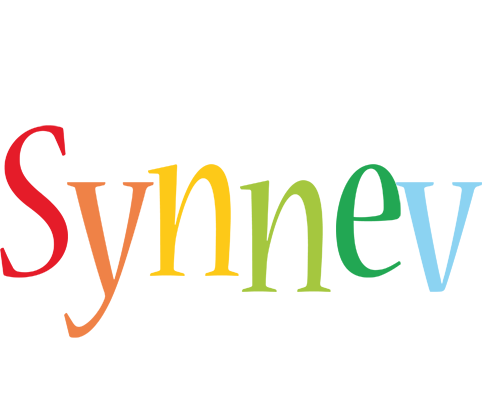 Synnev birthday logo