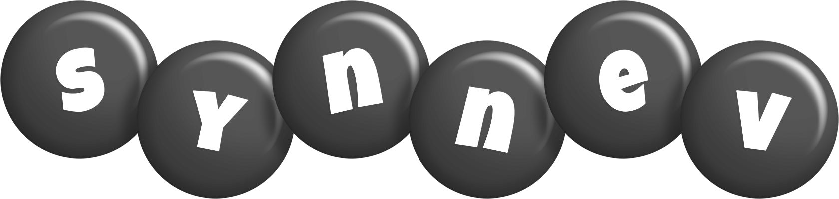 Synnev candy-black logo