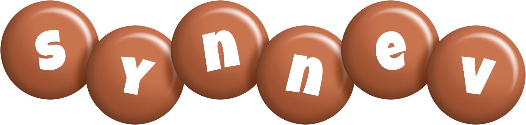Synnev candy-brown logo