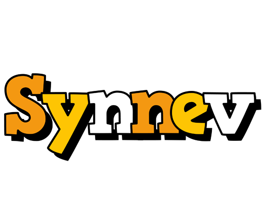 Synnev cartoon logo