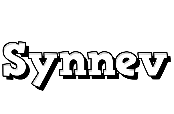 Synnev snowing logo