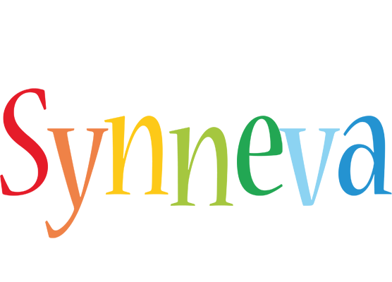 Synneva birthday logo