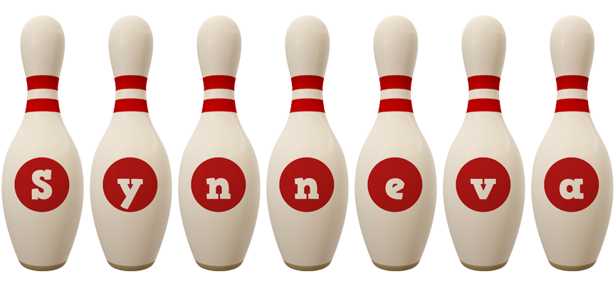 Synneva bowling-pin logo