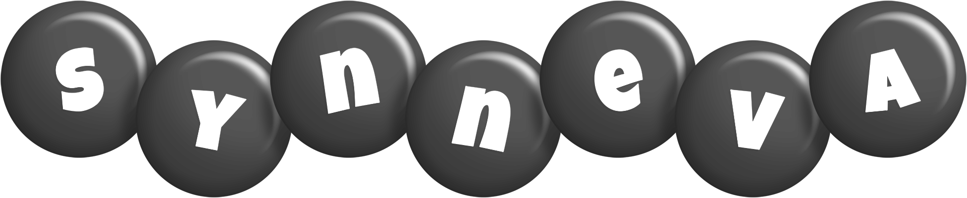Synneva candy-black logo