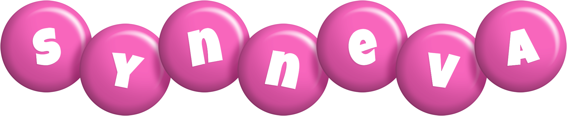 Synneva candy-pink logo