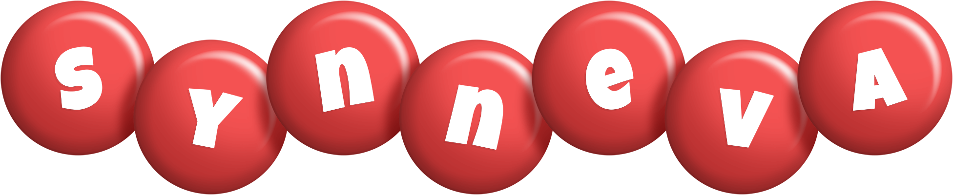 Synneva candy-red logo