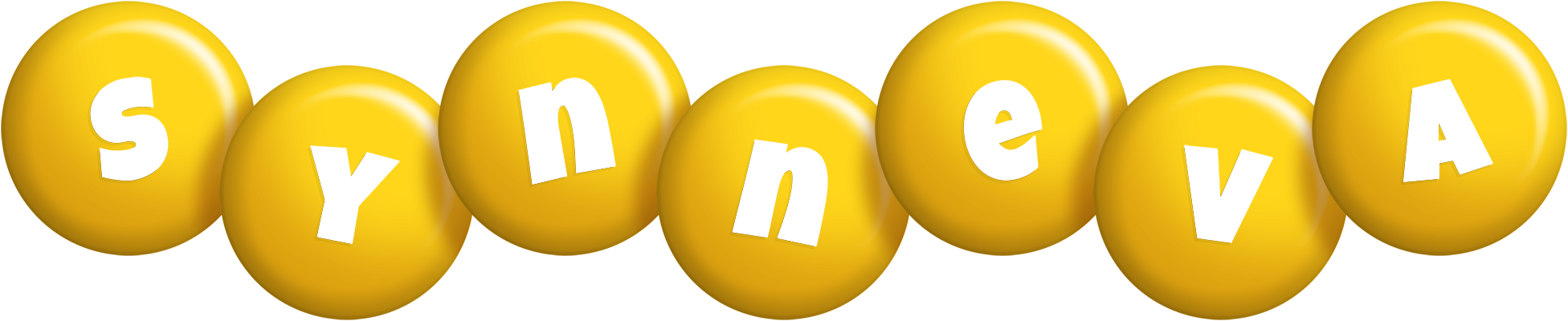 Synneva candy-yellow logo