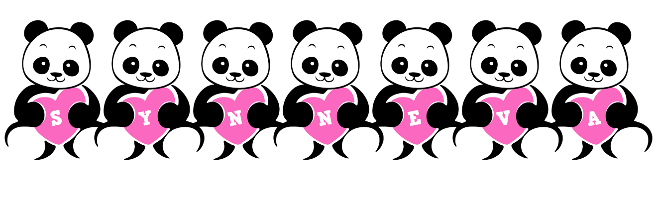 Synneva love-panda logo