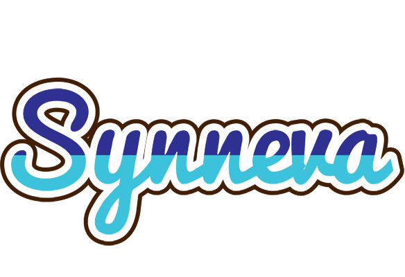 Synneva raining logo