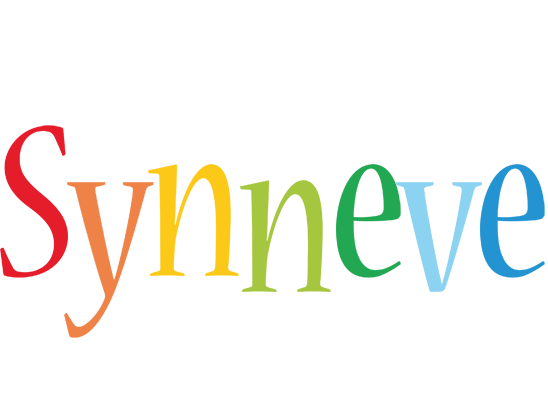 Synneve birthday logo