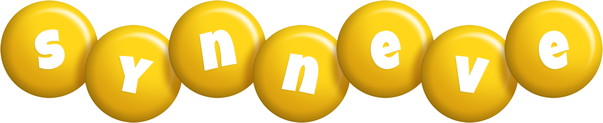 Synneve candy-yellow logo