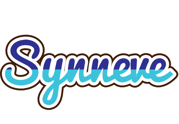 Synneve raining logo