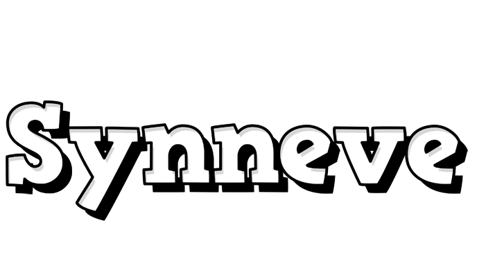 Synneve snowing logo