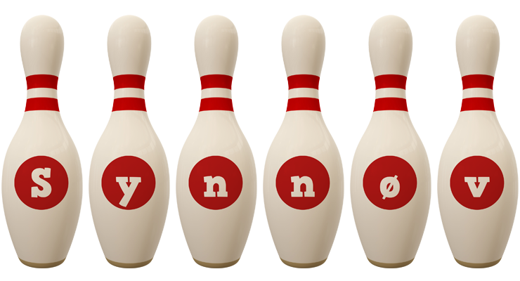 Synnøv bowling-pin logo