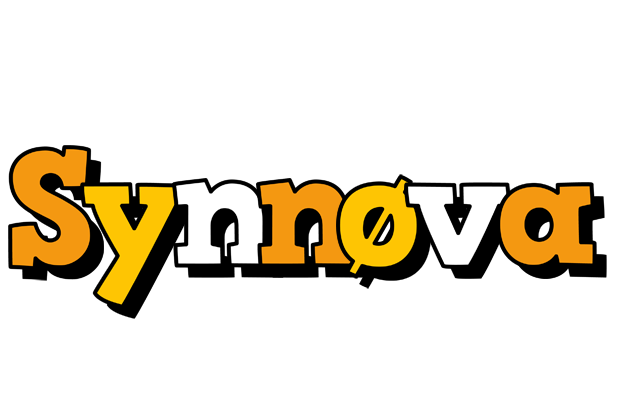 Synnøva cartoon logo