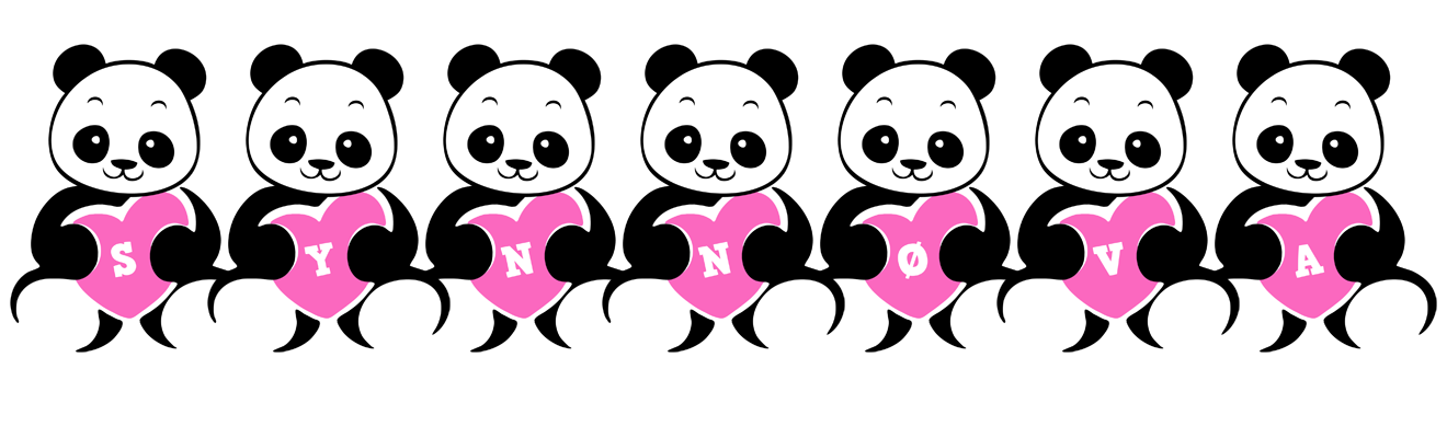 Synnøva love-panda logo
