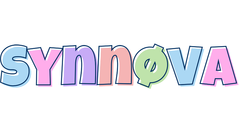 Synnøva pastel logo