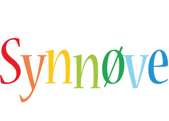 Synnøve birthday logo