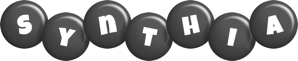 Synthia candy-black logo