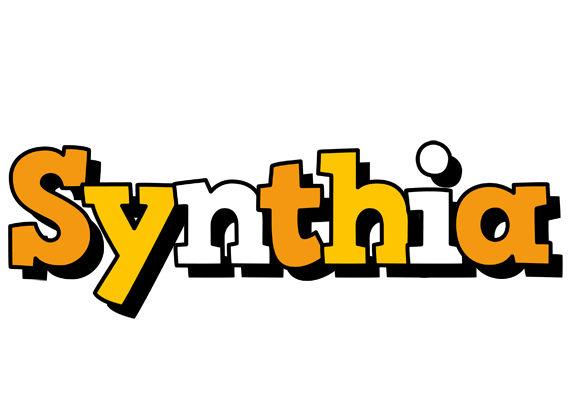 Synthia cartoon logo