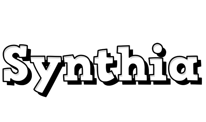 Synthia snowing logo