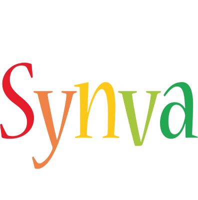 Synva birthday logo