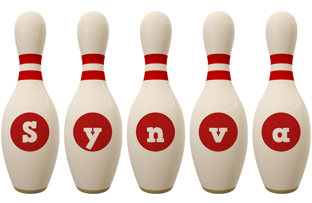 Synva bowling-pin logo