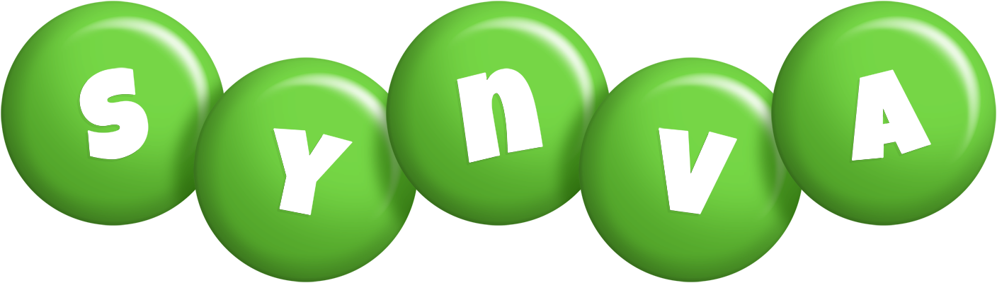 Synva candy-green logo