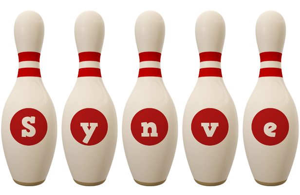 Synve bowling-pin logo