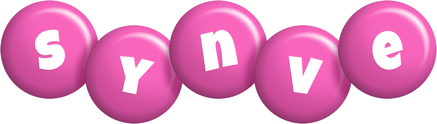 Synve candy-pink logo