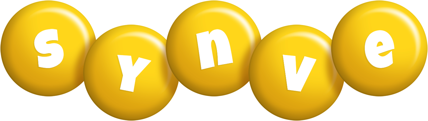 Synve candy-yellow logo