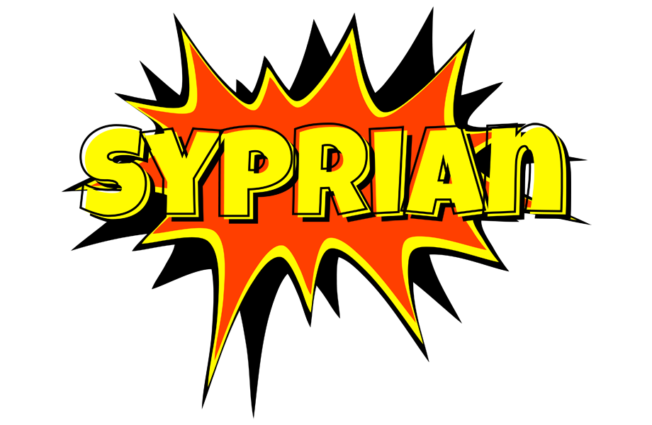 Syprian bazinga logo