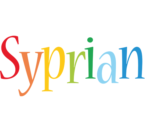 Syprian birthday logo