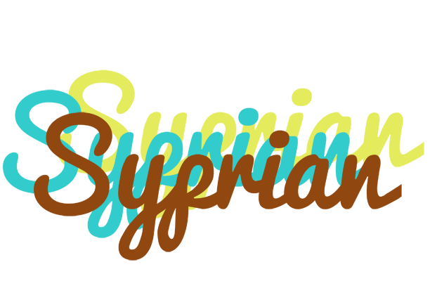 Syprian cupcake logo
