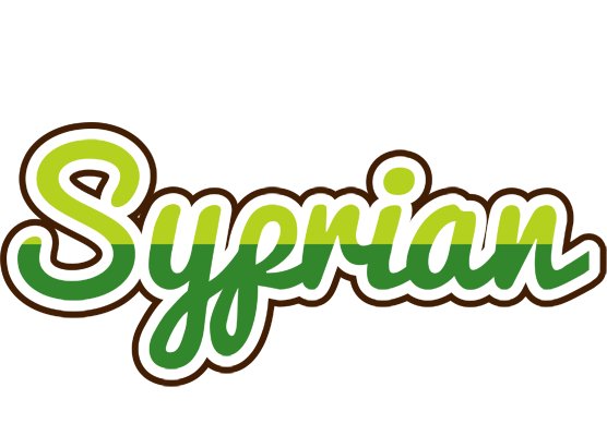 Syprian golfing logo